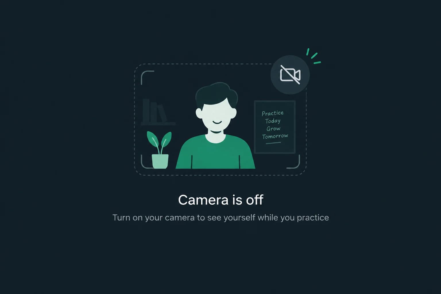 Camera off